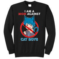 I'm A Mom Against Cat Boys Anime Cat Boys Sweatshirt