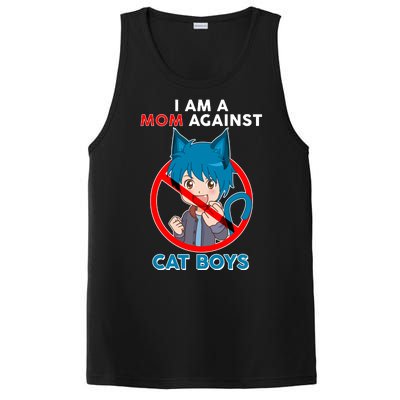 I'm A Mom Against Cat Boys Anime Cat Boys PosiCharge Competitor Tank