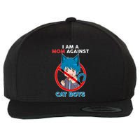 I'm A Mom Against Cat Boys Anime Cat Boys Wool Snapback Cap