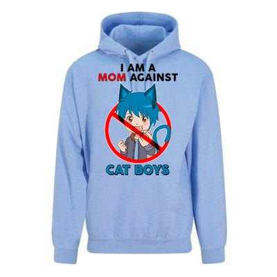 I'm A Mom Against Cat Boys Anime Cat Boys Unisex Surf Hoodie