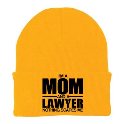 I'm A Mom And Layer Nothing Scares Me Knit Cap Winter Beanie