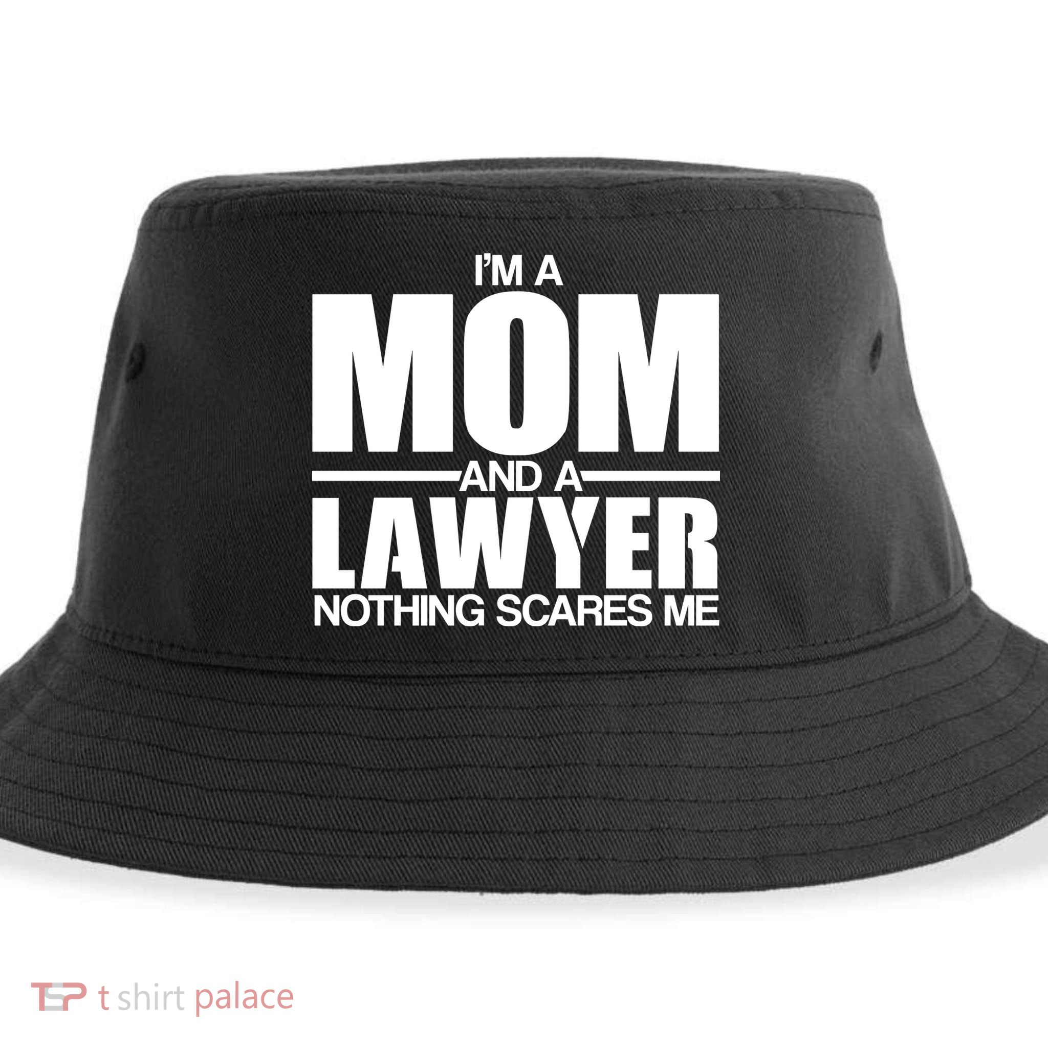 I'm A Mom And Layer Nothing Scares Me Sustainable Bucket Hat