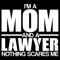 I'm A Mom And Layer Nothing Scares Me 16 in Basic Backpack