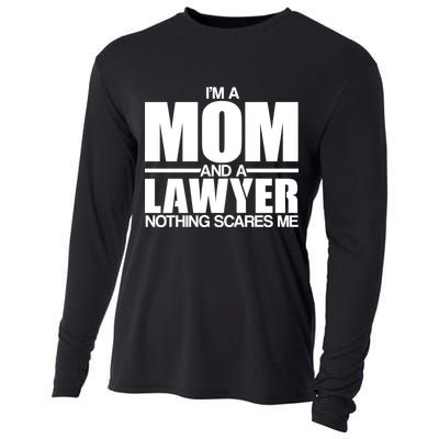 I'm A Mom And Layer Nothing Scares Me Cooling Performance Long Sleeve Crew