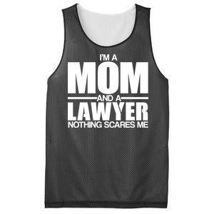 I'm A Mom And Layer Nothing Scares Me Mesh Reversible Basketball Jersey Tank