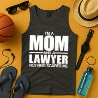 I'm A Mom And Layer Nothing Scares Me Tank Top