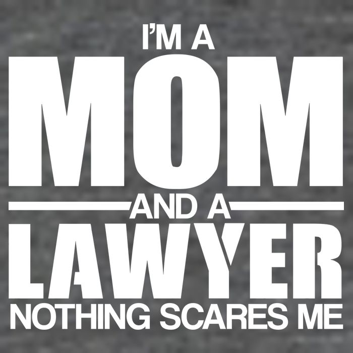I'm A Mom And Layer Nothing Scares Me Women's V-Neck T-Shirt