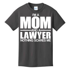 I'm A Mom And Layer Nothing Scares Me Kids T-Shirt