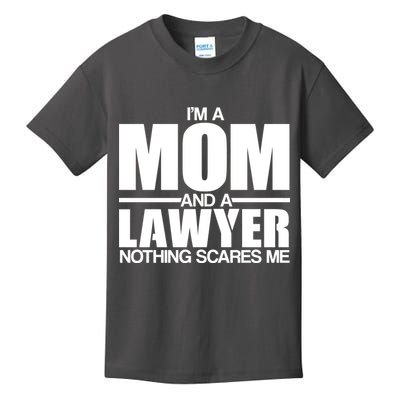 I'm A Mom And Layer Nothing Scares Me Kids T-Shirt