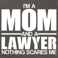 I'm A Mom And Layer Nothing Scares Me Cotton Canvas Backpack