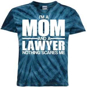 I'm A Mom And Layer Nothing Scares Me Kids Tie-Dye T-Shirt