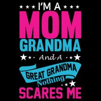 I'm A Mom Grandma And A Great Grandma Funny  Cooling Performance Crew T-Shirt