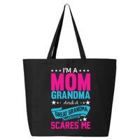 I'm A Mom Grandma And A Great Grandma Funny  25L Jumbo Tote