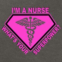 I'm A Nurse What's Your Superpower Cotton Canvas Backpack