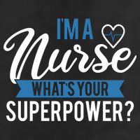 I'm A Nurse What's Your Superpower Funny Adult Drive Performance Visor