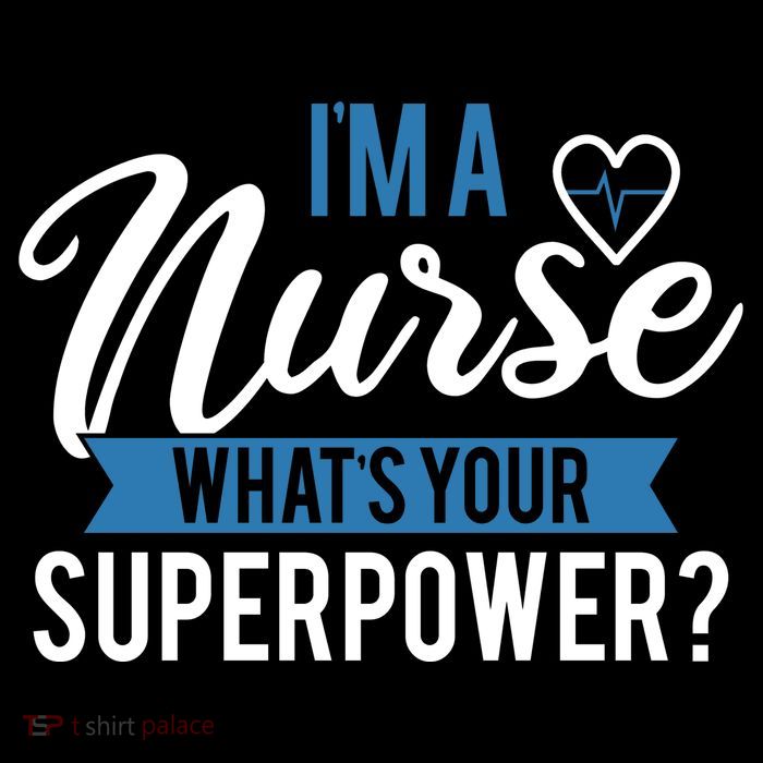 I'm A Nurse What's Your Superpower Funny Drawstring Bag