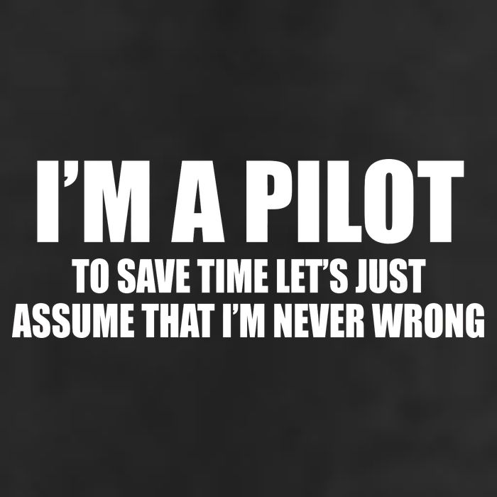 I'm A Pilot Golf Towel