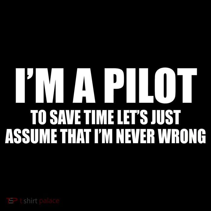 I'm A Pilot Wool Snapback Cap