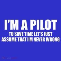 I'm A Pilot Button