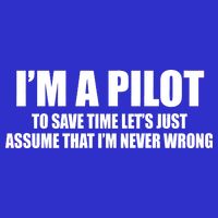 I'm A Pilot 16 in Basic Backpack