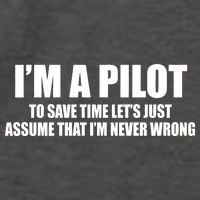 I'm A Pilot Vector Backpack