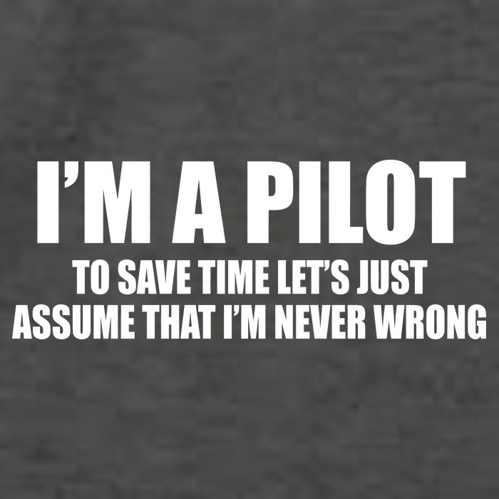I'm A Pilot Vector Backpack