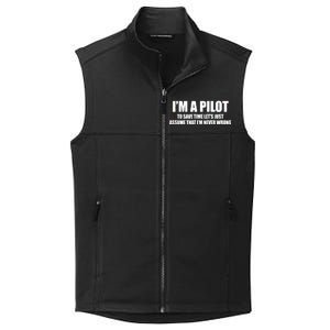 I'm A Pilot Collective Smooth Fleece Vest