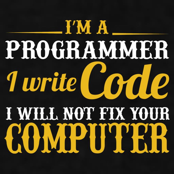 I'm A Programmer I Write Code Ladies PosiCharge Tri-Blend Wicking Tank