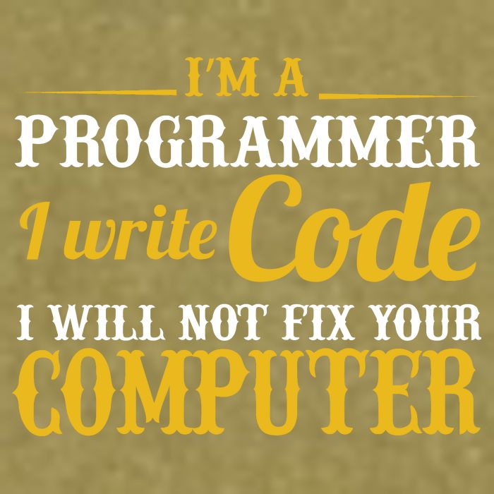 I'm A Programmer I Write Code Garment-Dyed Women's Muscle Tee