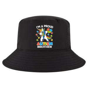 I'm A Proud Autism Brother Dabbing Unicorn Cool Comfort Performance Bucket Hat