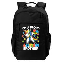 I'm A Proud Autism Brother Dabbing Unicorn Backpack