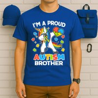 I'm A Proud Autism Brother Dabbing Unicorn T-Shirt