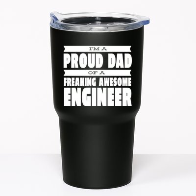 I'm A Proud Dad Of A Freaking Awesome Engineer Tumbler