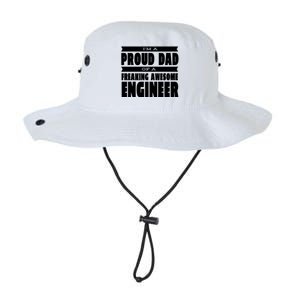 I'm A Proud Dad Of A Freaking Awesome Engineer Legacy Cool Fit Booney Bucket Hat