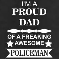 I'm A Proud Dad Of A Freaking Awesome Policeman 15oz Campfire Ceramic Mug
