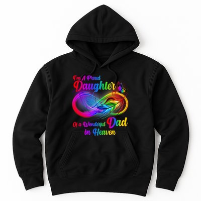 I'm A Proud Daughter Of A Wonder Dad In Heaven Hoodie