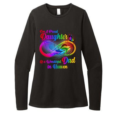 I'm A Proud Daughter Of A Wonder Dad In Heaven Womens CVC Long Sleeve Shirt