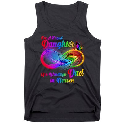 I'm A Proud Daughter Of A Wonder Dad In Heaven Tank Top