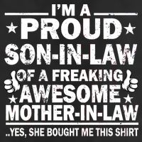 I'm A Proud Son In Law Of A Freaking Awesome Mother In Law Adult Drive Performance Visor