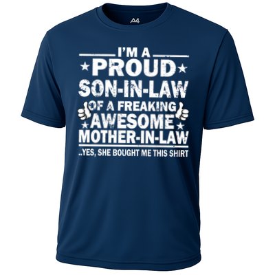 I'm A Proud Son In Law Of A Freaking Awesome Mother In Law Performance Shirt