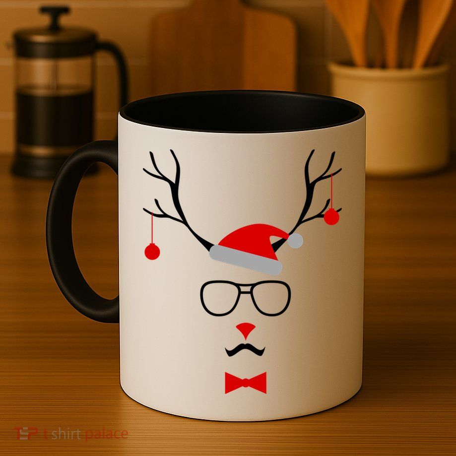I'm A Reindeer Santa Hat Antlers Mug