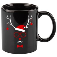 I'm A Reindeer Santa Hat Antlers 11oz C Handle Ceramic Mug