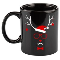 I'm A Reindeer Santa Hat Antlers 11oz C Handle Ceramic Mug