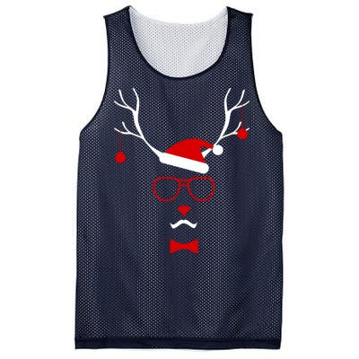 I'm A Reindeer Santa Hat Antlers Mesh Reversible Basketball Jersey Tank