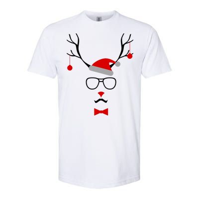 I'm A Reindeer Santa Hat Antlers Softstyle® CVC T-Shirt