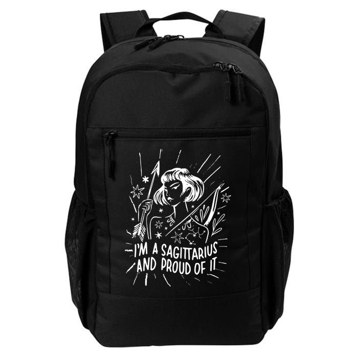 I'm A Sagittarius And Proud Of It Zodiac Birthday Backpack