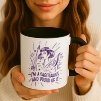 I'm A Sagittarius And Proud Of It Zodiac Birthday Mug