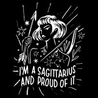 I'm A Sagittarius And Proud Of It Zodiac Birthday Flatbill Hat