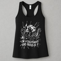 I'm A Sagittarius And Proud Of It Zodiac Birthday Womens Tank Top