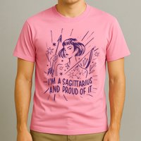 I'm A Sagittarius And Proud Of It Zodiac Birthday T-Shirt
